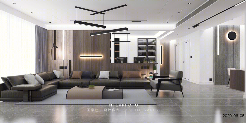 沈阳首创光河城 156 平米现代极简风住宅设计-11