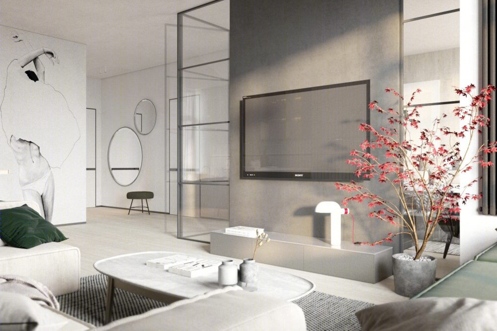 灰色装饰的华美空间-2