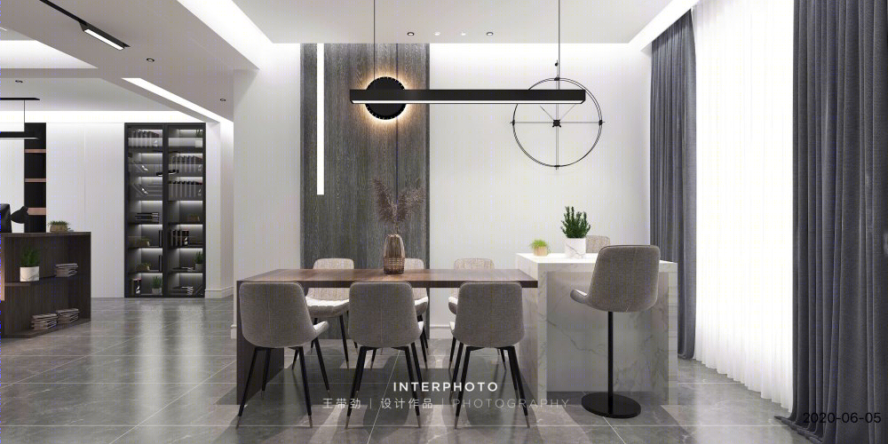 沈阳首创光河城 156 平米现代极简风住宅设计-12