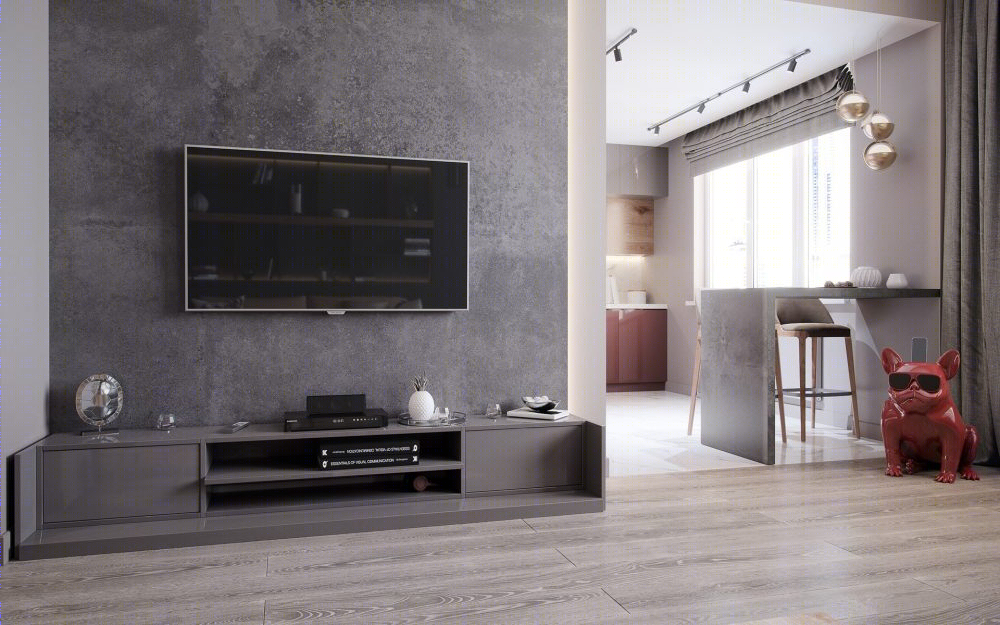 灰色装饰的华美空间-4