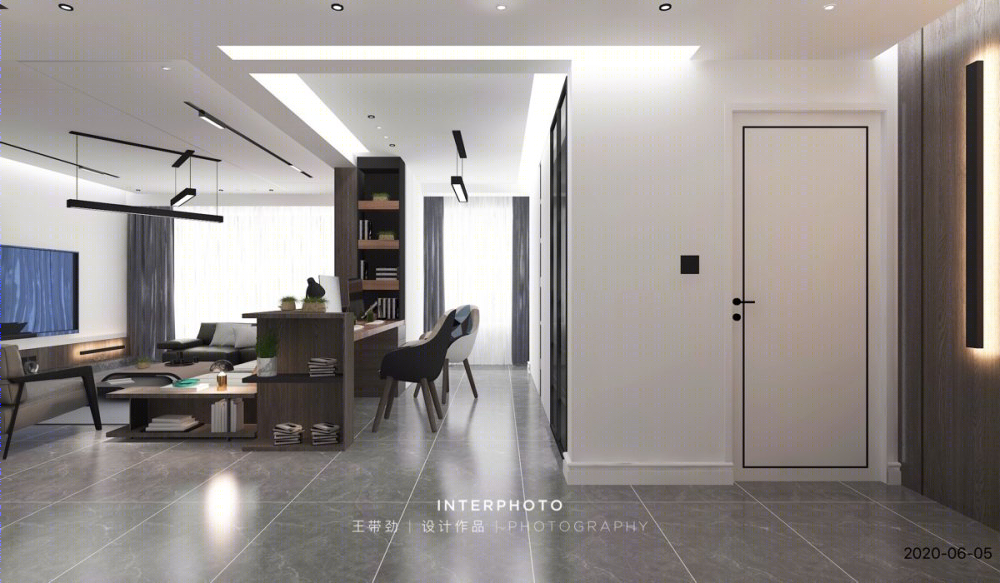 沈阳首创光河城 156 平米现代极简风住宅设计-13