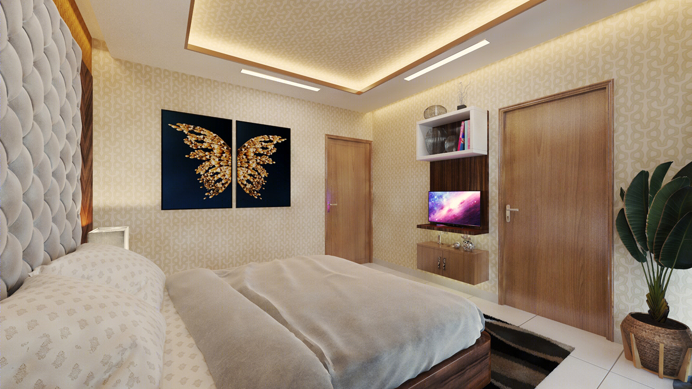 Anastasiya Gushchina丨公寓建筑丨2 BHK Interior Design, Gurugram-8