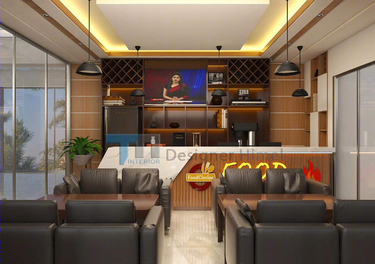 城市绿洲 | Rooftop Resturant 3D 设计与视觉呈现-5