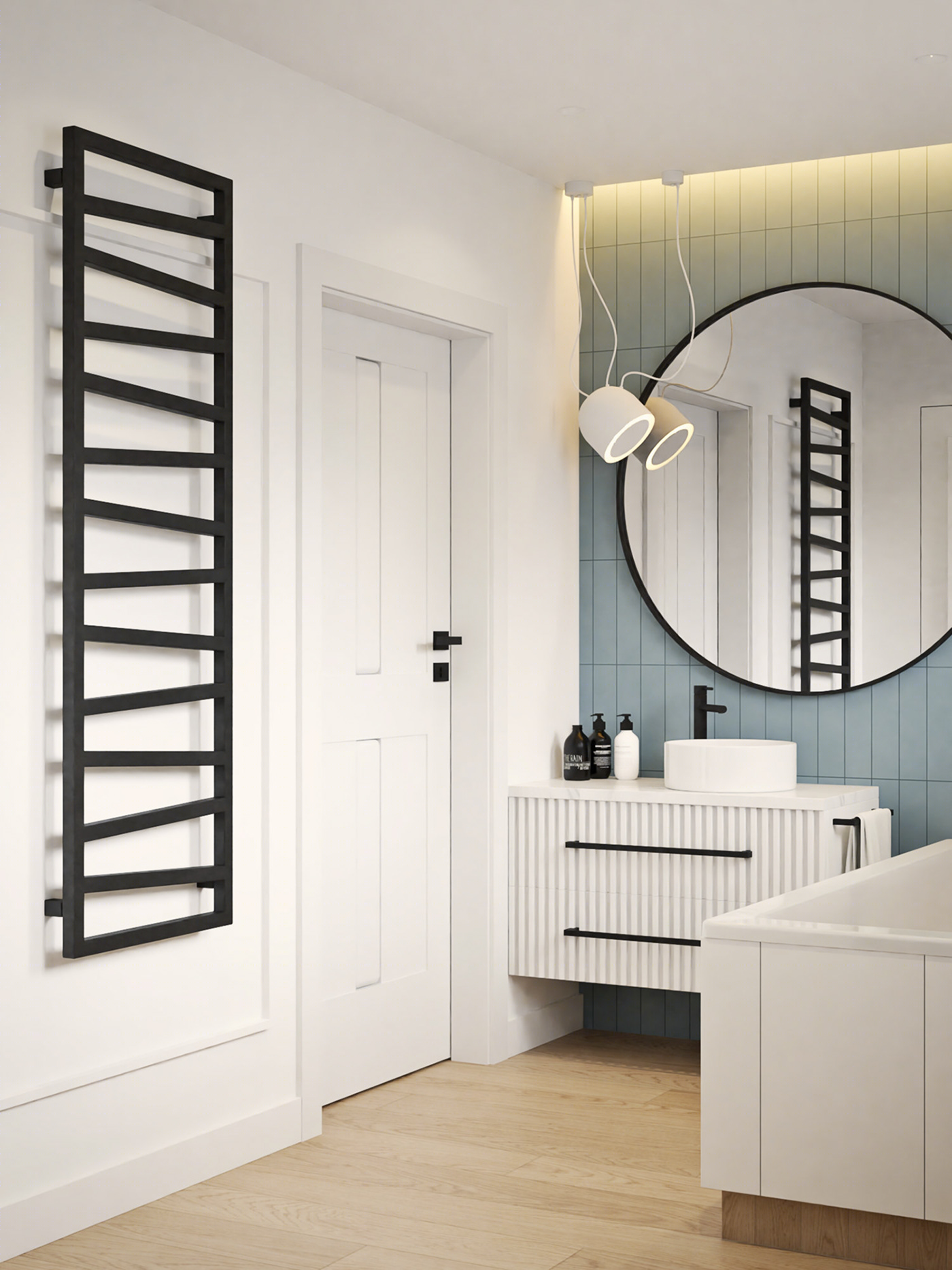 Bathrooms with colour-8