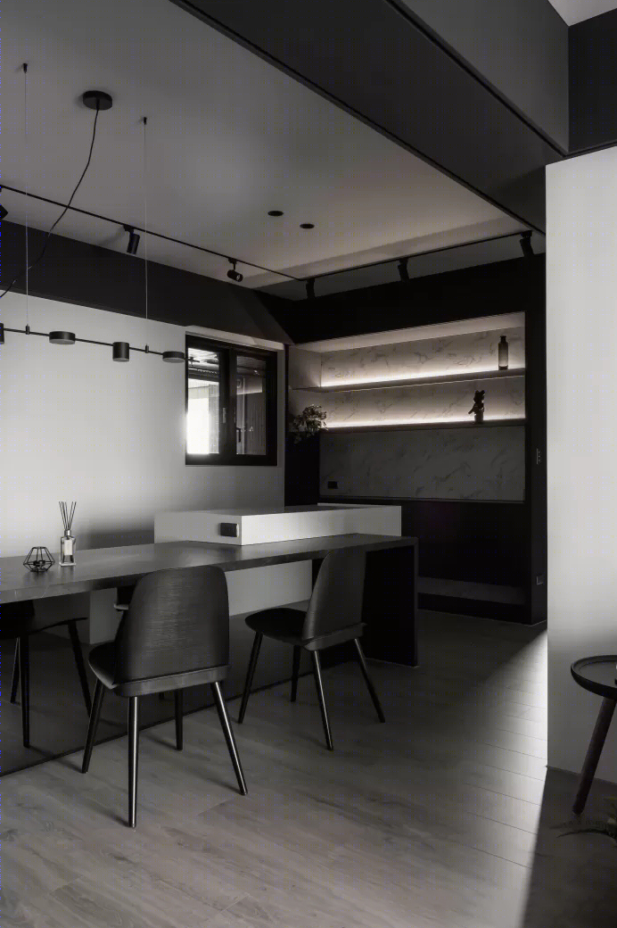 非黑即白 台式极简-合砌设计-11