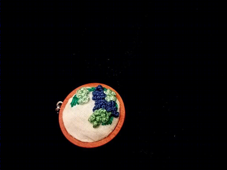 hand embroidered pendants-0