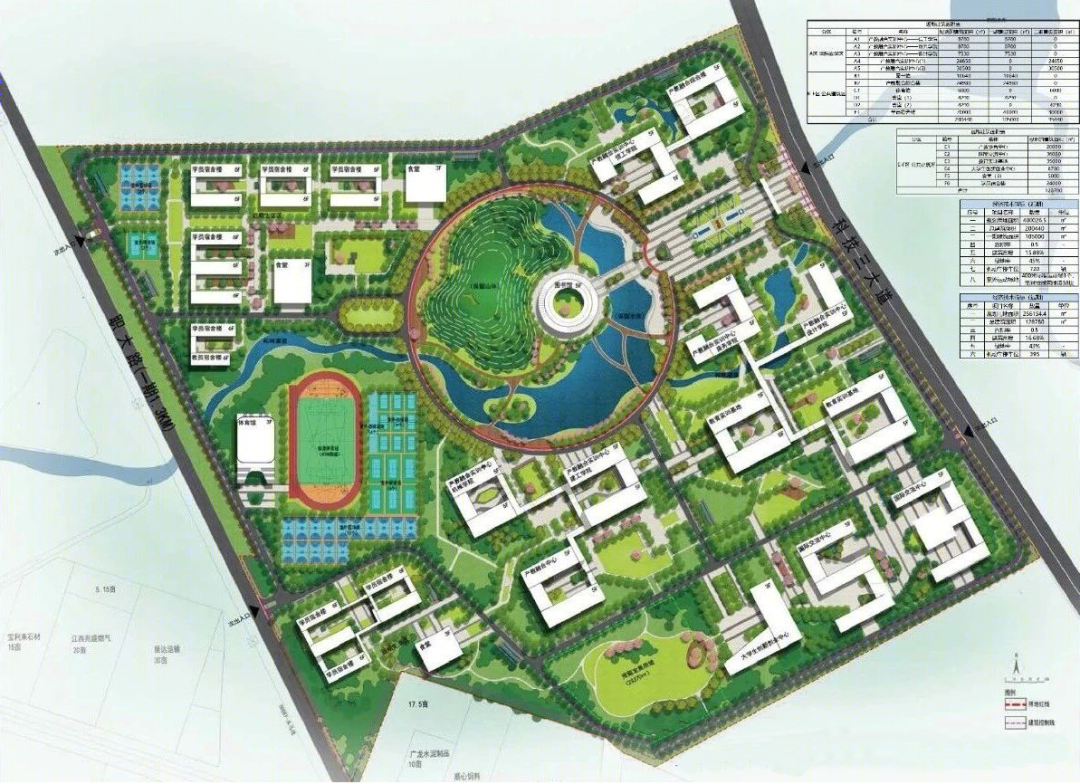 教育建筑 / 江西现代职业技术学院共青产教融合基地丨江西省建筑设计研究总院集团有限公司-2