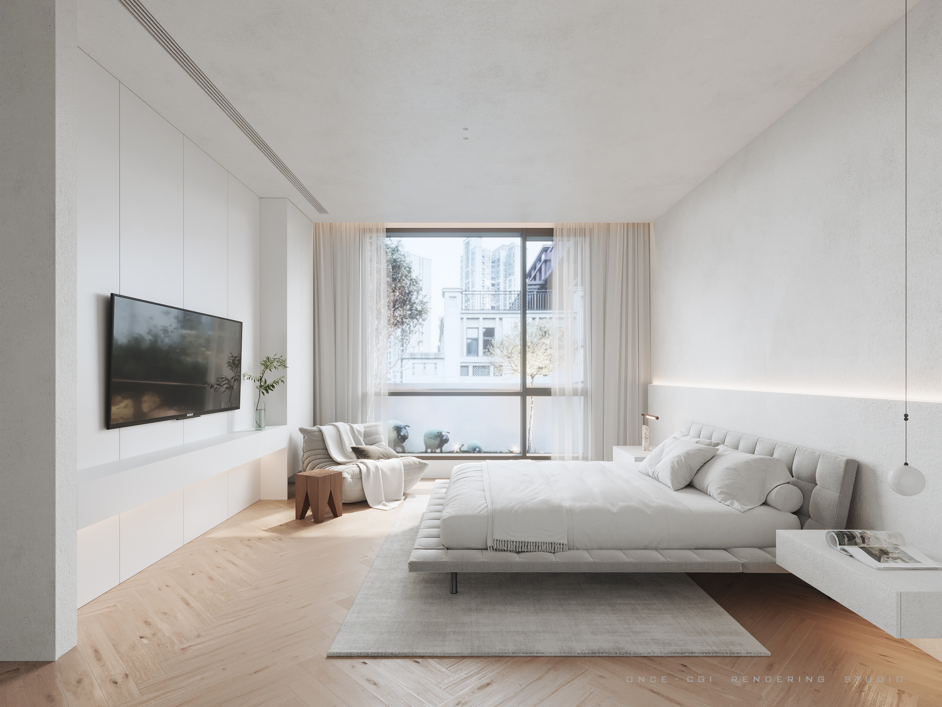 花语江南·别墅表现·现代中式风丨ONCE·CGI·RENDERING·STUDIO-25