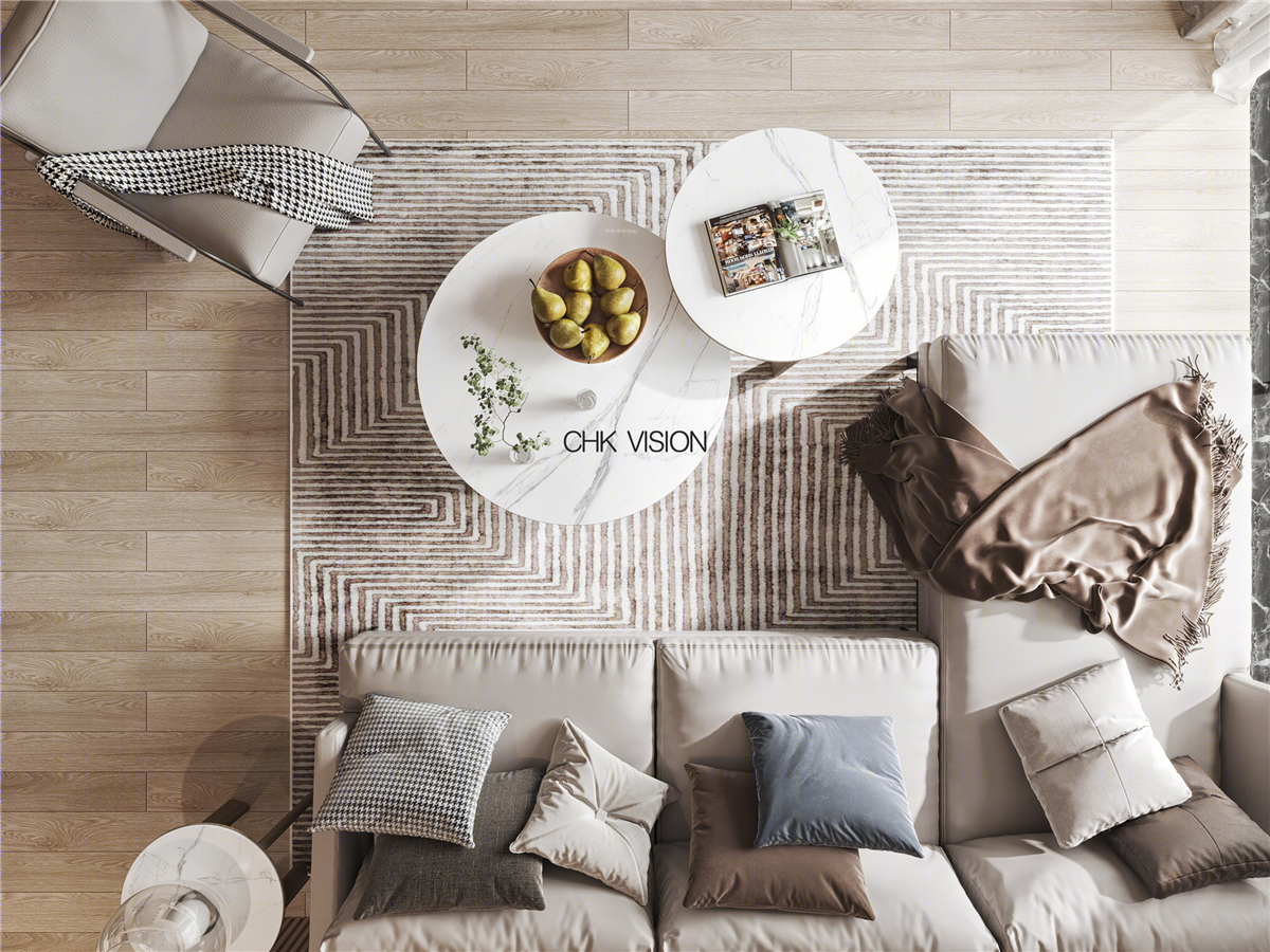 现代简约家居，3dsMax 与 Corona 打造舒适空间-2