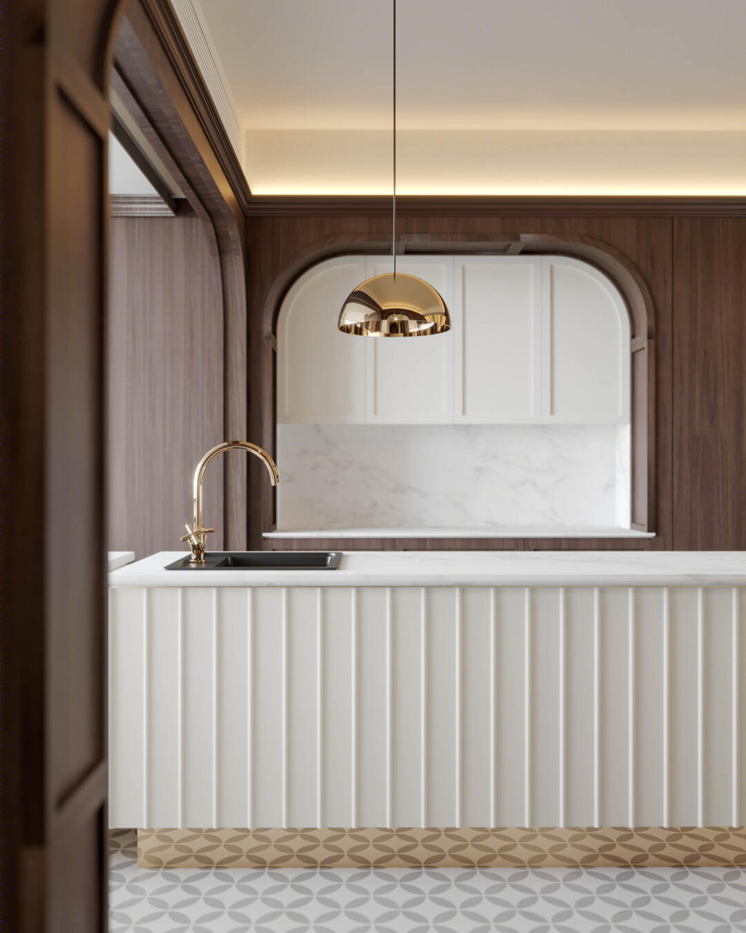 法式复古别墅-8