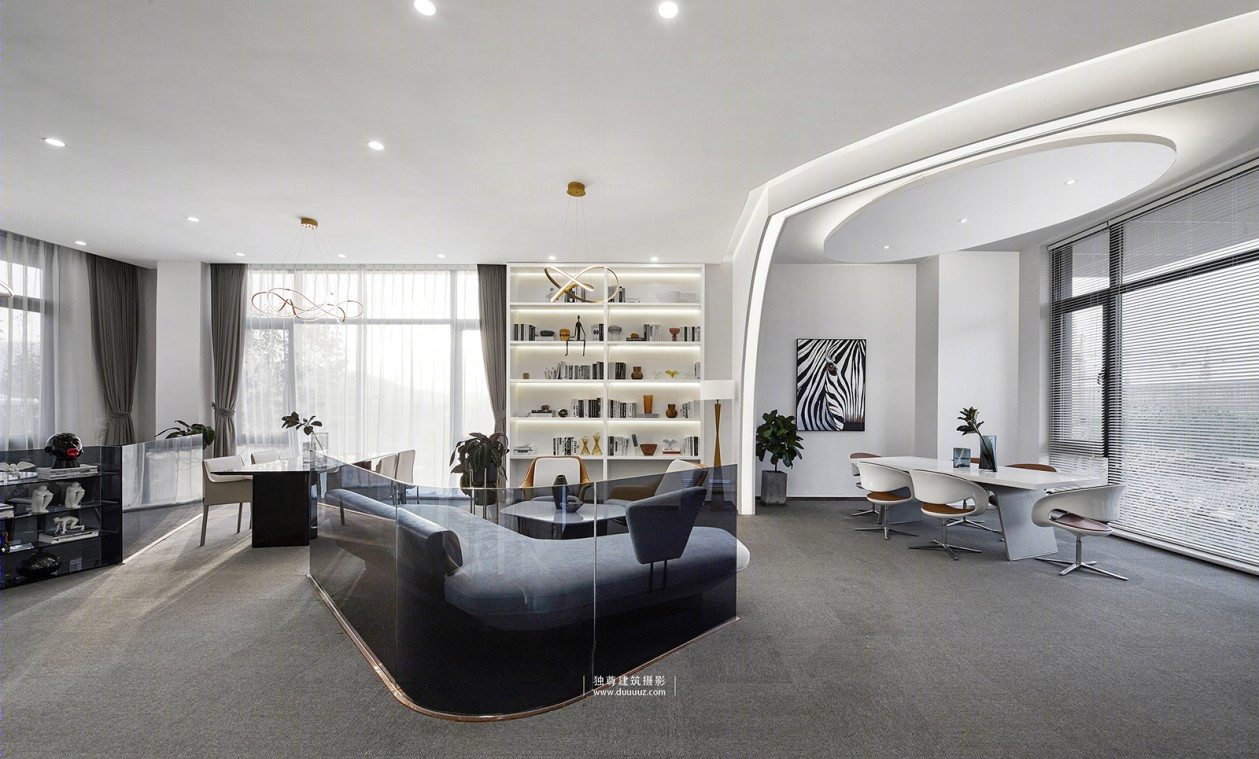 独尊建筑摄影：济南国泰& 财智广场 | 企业孵化器样板间-0