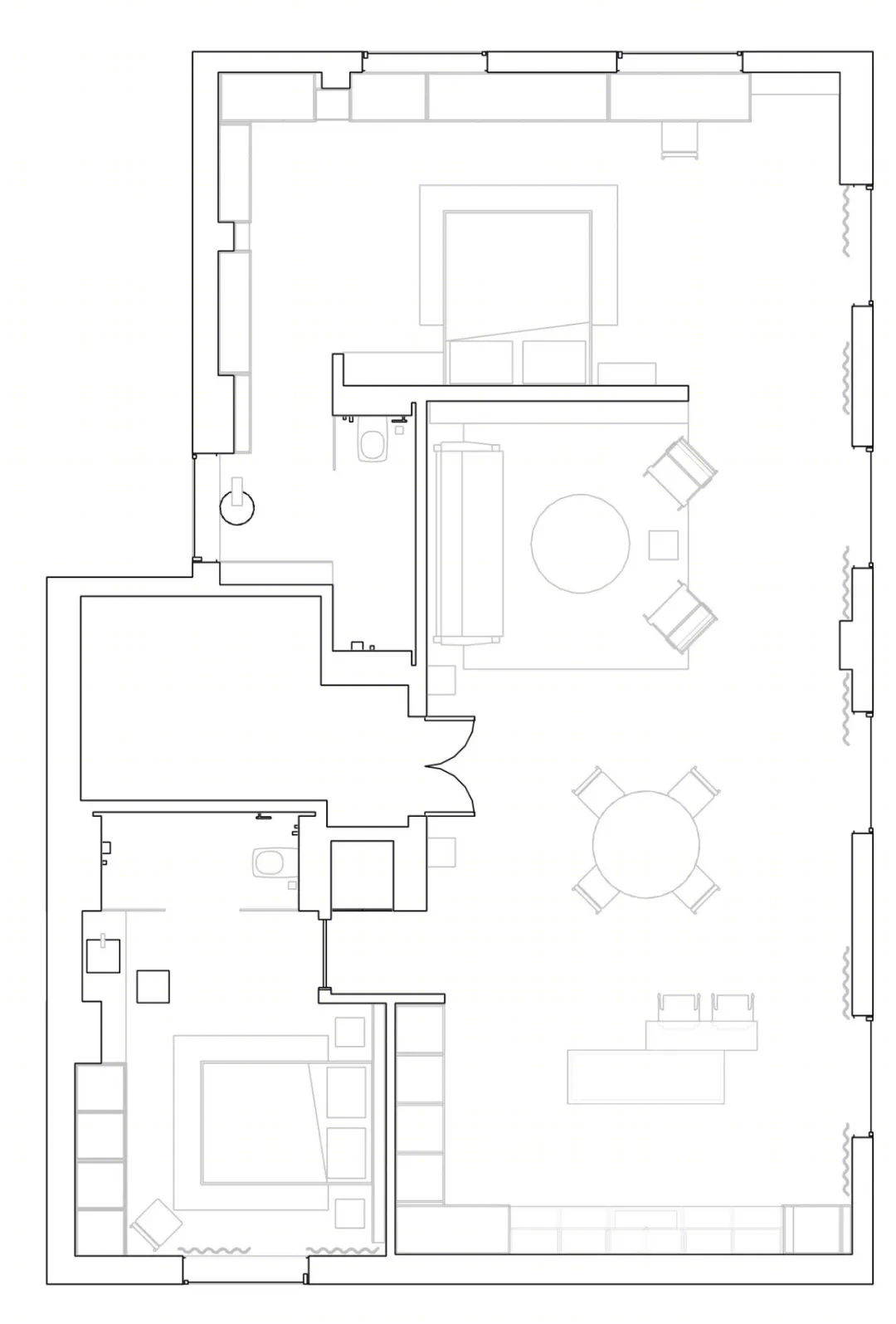 莫斯科 A.CH Design | Angelica Chernenko 的平层诗意-84