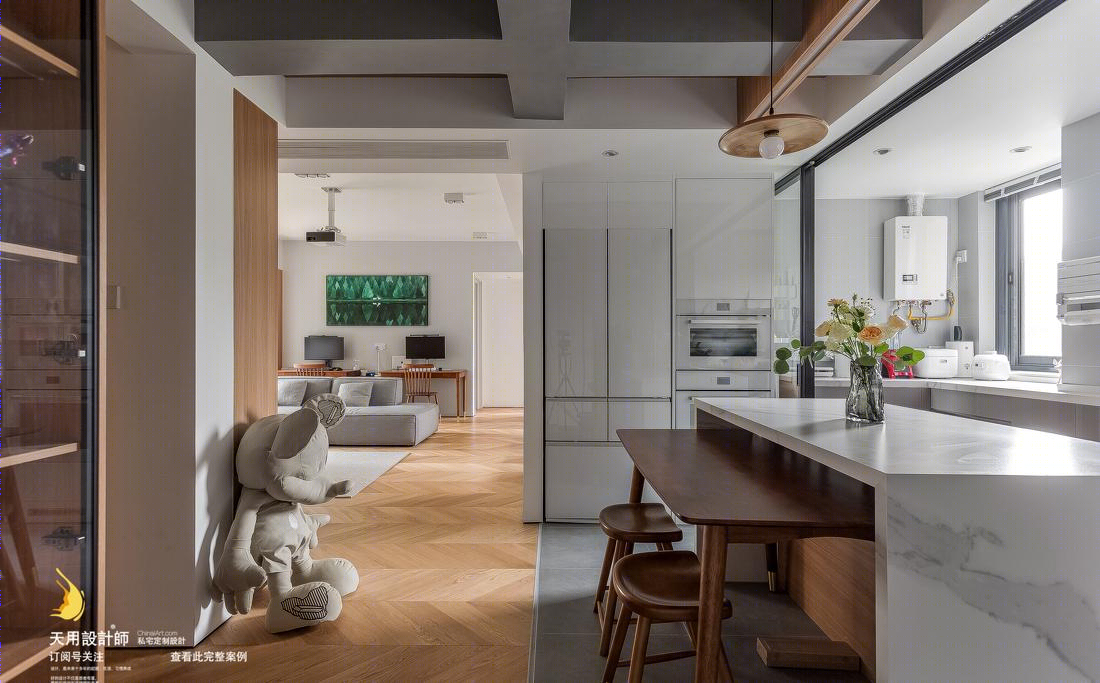 93 平米日式北欧风平层大改造-12