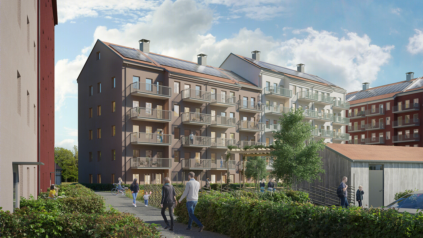 Anastasiya Gushchina丨公寓建筑丨Kv. Fruängen-0