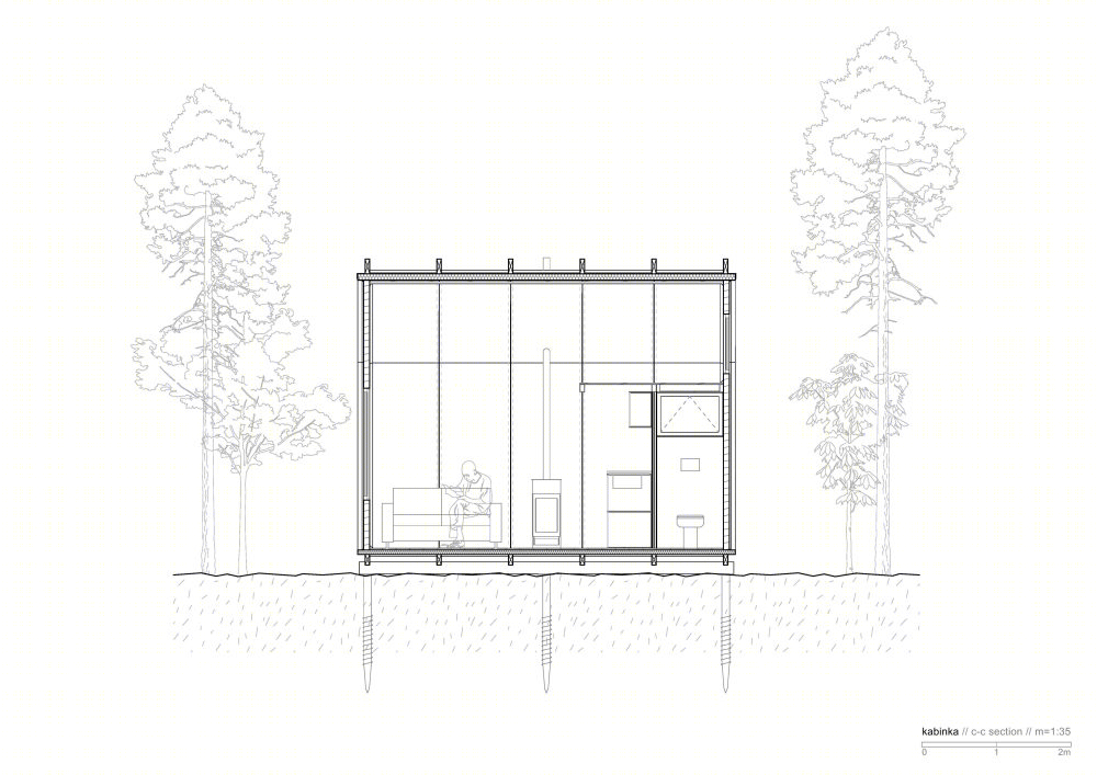 匈牙利简约环保小屋 Kabinka-31