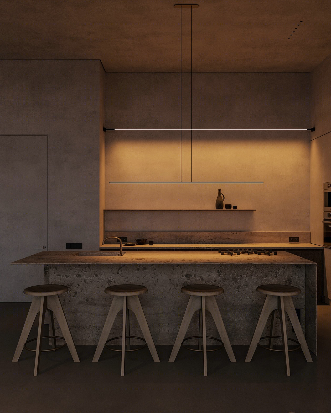 绿色温馨居家空间设计-60