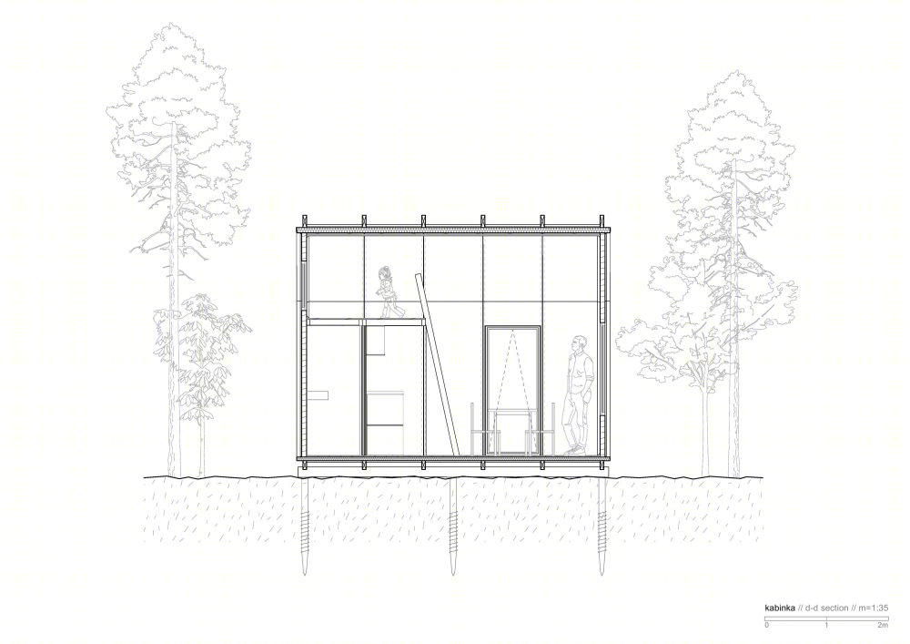 匈牙利简约环保小屋 Kabinka-32