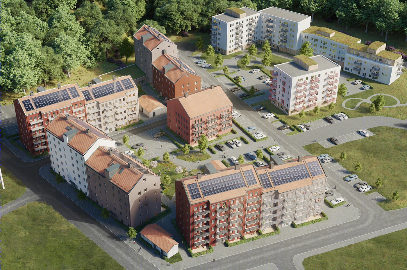 Anastasiya Gushchina丨公寓建筑丨Kv. Fruängen-1