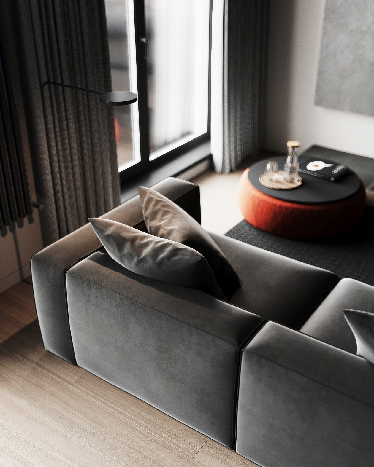 高级黑+橙色 鲜活又沉稳-3