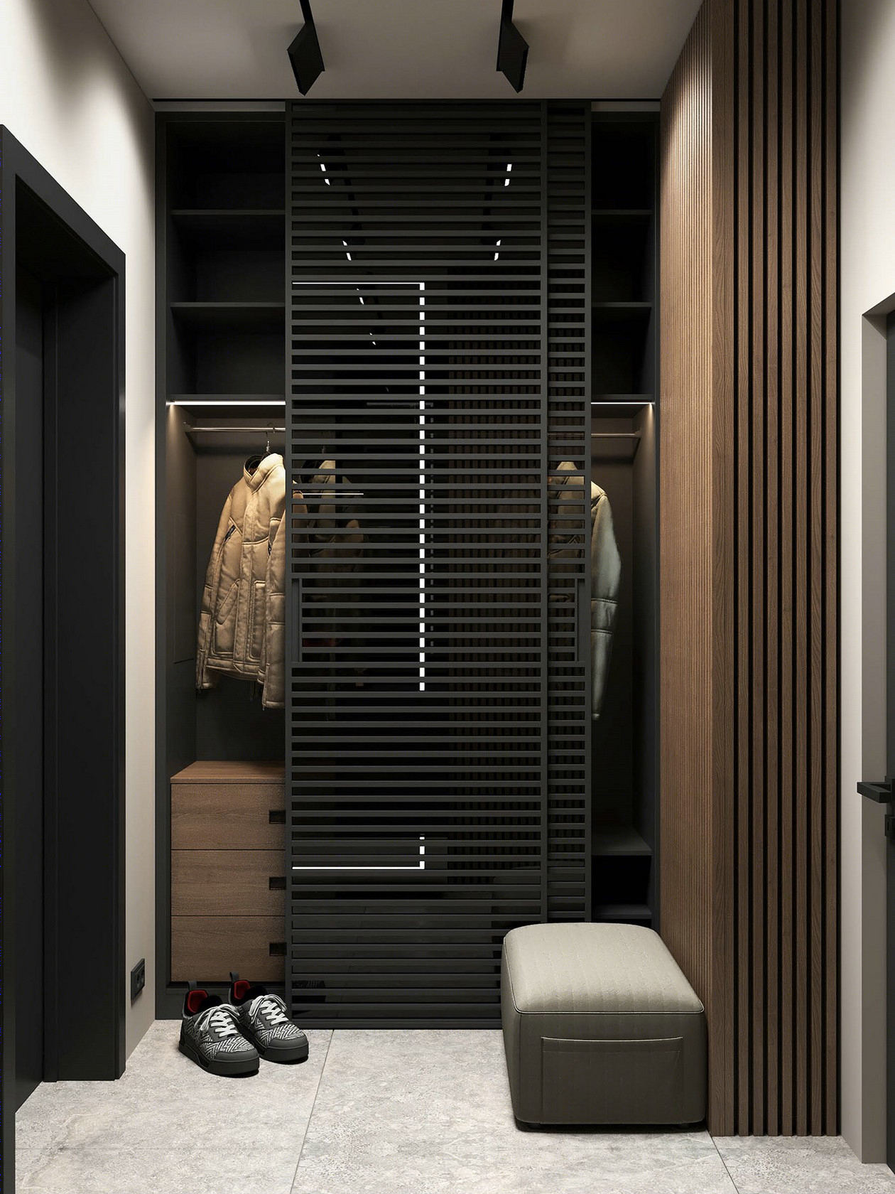 深色系空间设计 时尚且精致-0