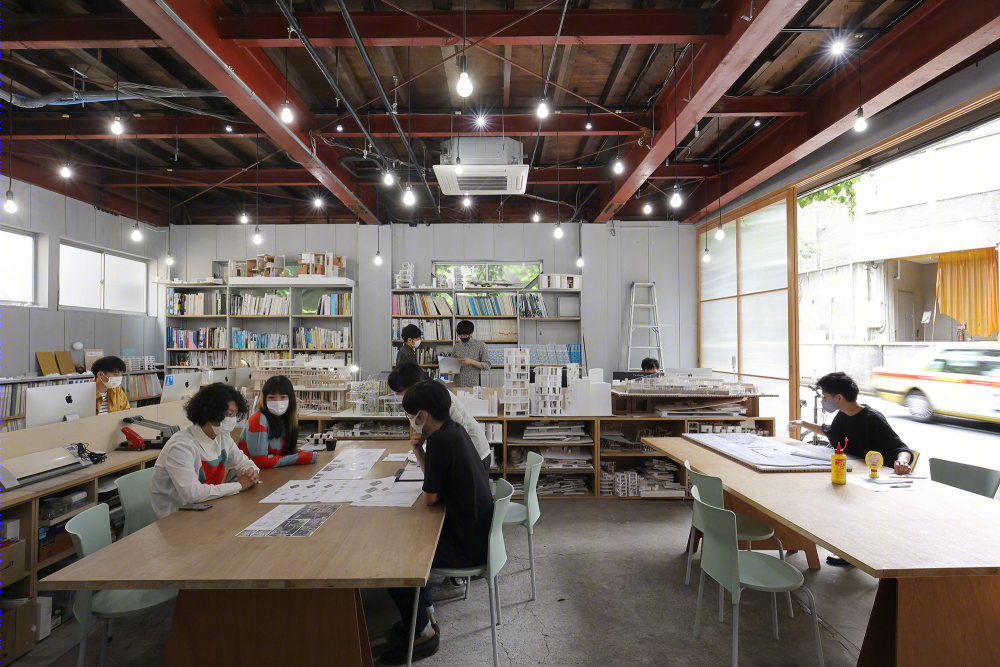 东京艺术大学旁的翻新工作室-17