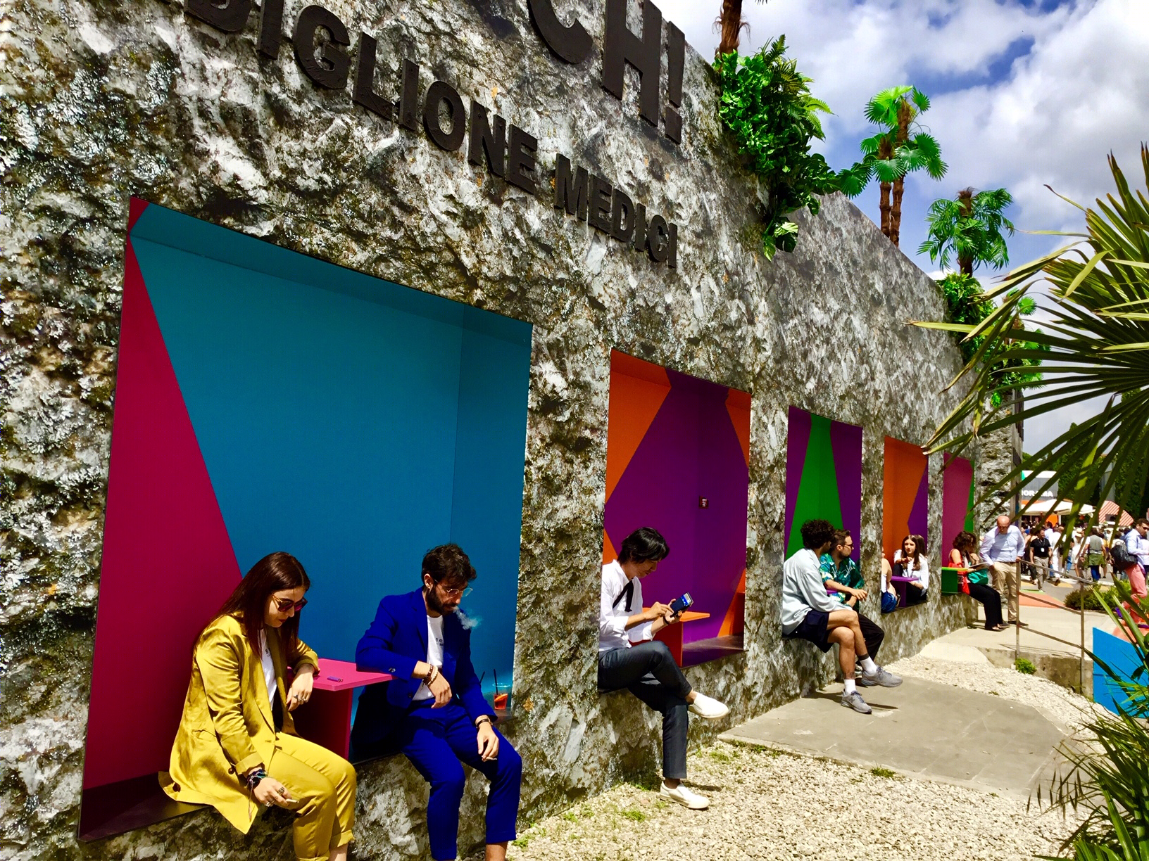 Pitti Uomo 展览三维立体装置设计-16