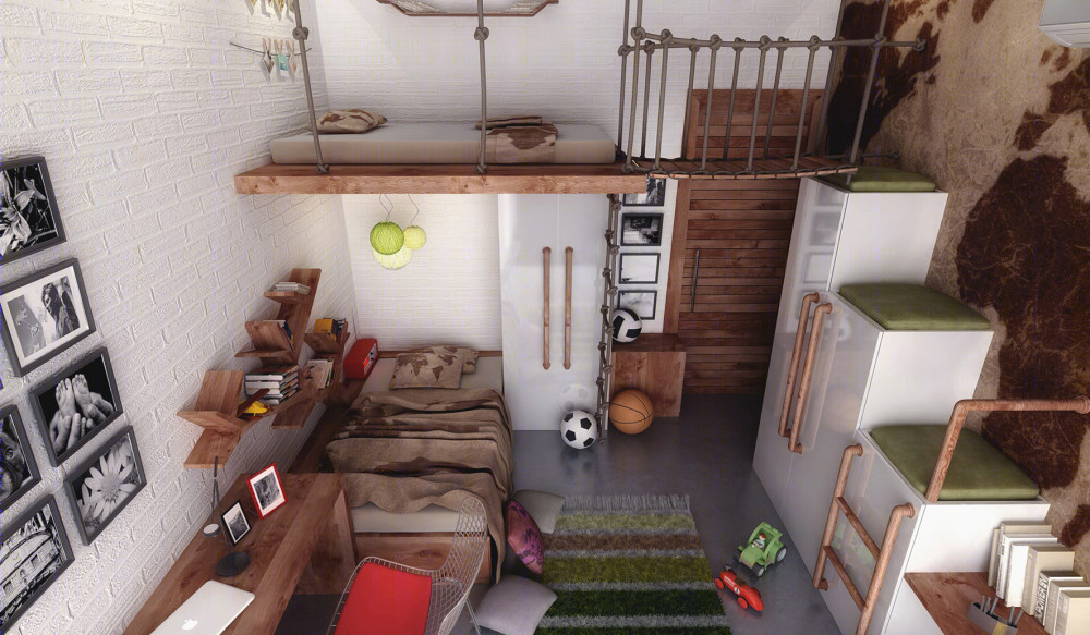 黄 submarine 工作室的别墅空间设计-6