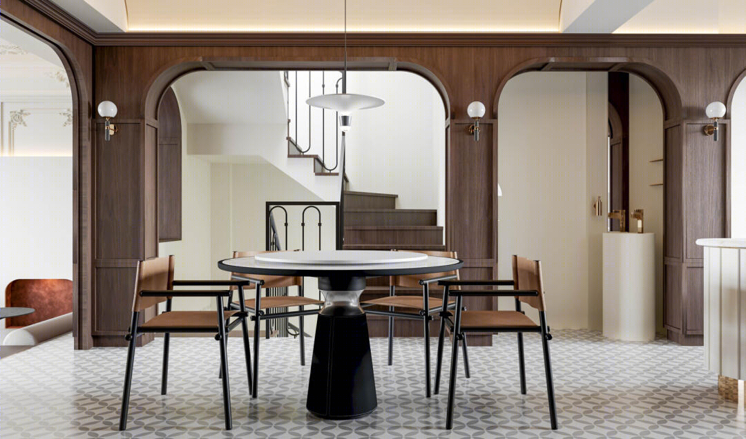 法式复古别墅-12