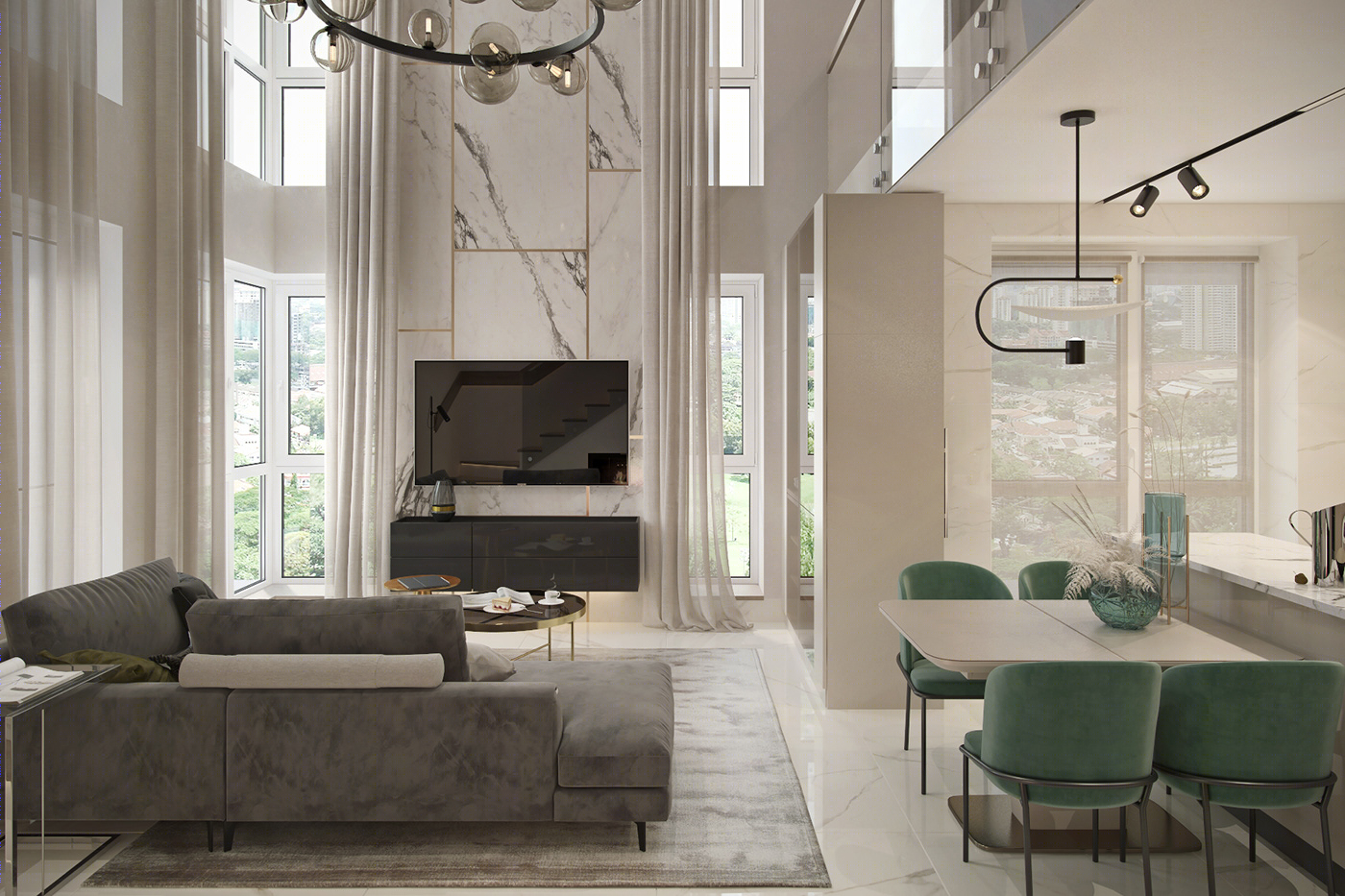 Anastasiya Gushchina丨别墅丨Apartment_80/Spectrum/Rivne/2021-0