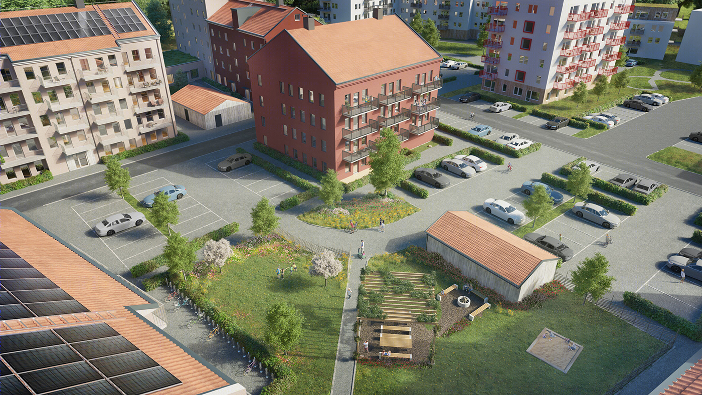 Anastasiya Gushchina丨公寓建筑丨Kv. Fruängen-2