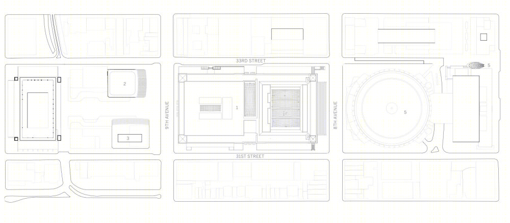 纽约莫伊尼汉车站列车大厅丨美国纽约丨Skidmore,Owings & Merrill-28