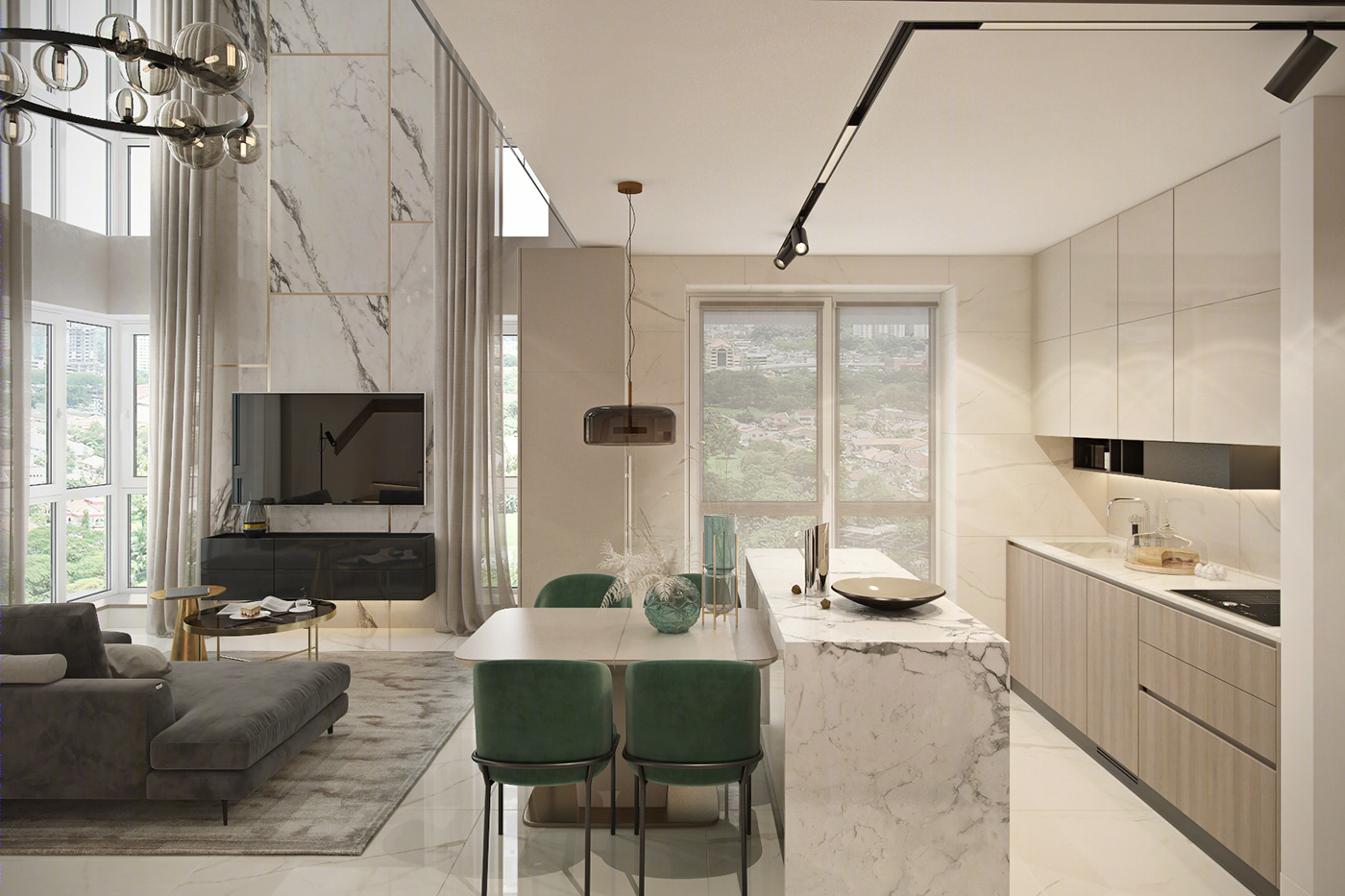 Anastasiya Gushchina丨别墅丨Apartment_80/Spectrum/Rivne/2021-2