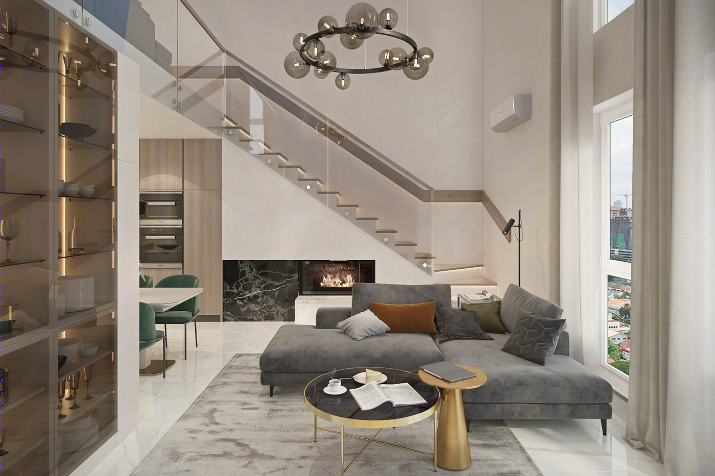 Anastasiya Gushchina丨别墅丨Apartment_80/Spectrum/Rivne/2021-1