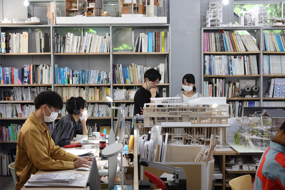 东京艺术大学旁的翻新工作室-19