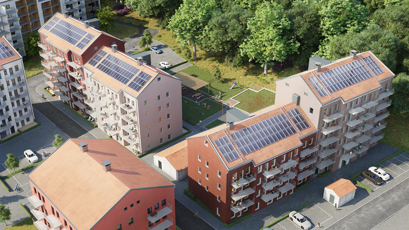 Anastasiya Gushchina丨公寓建筑丨Kv. Fruängen-4