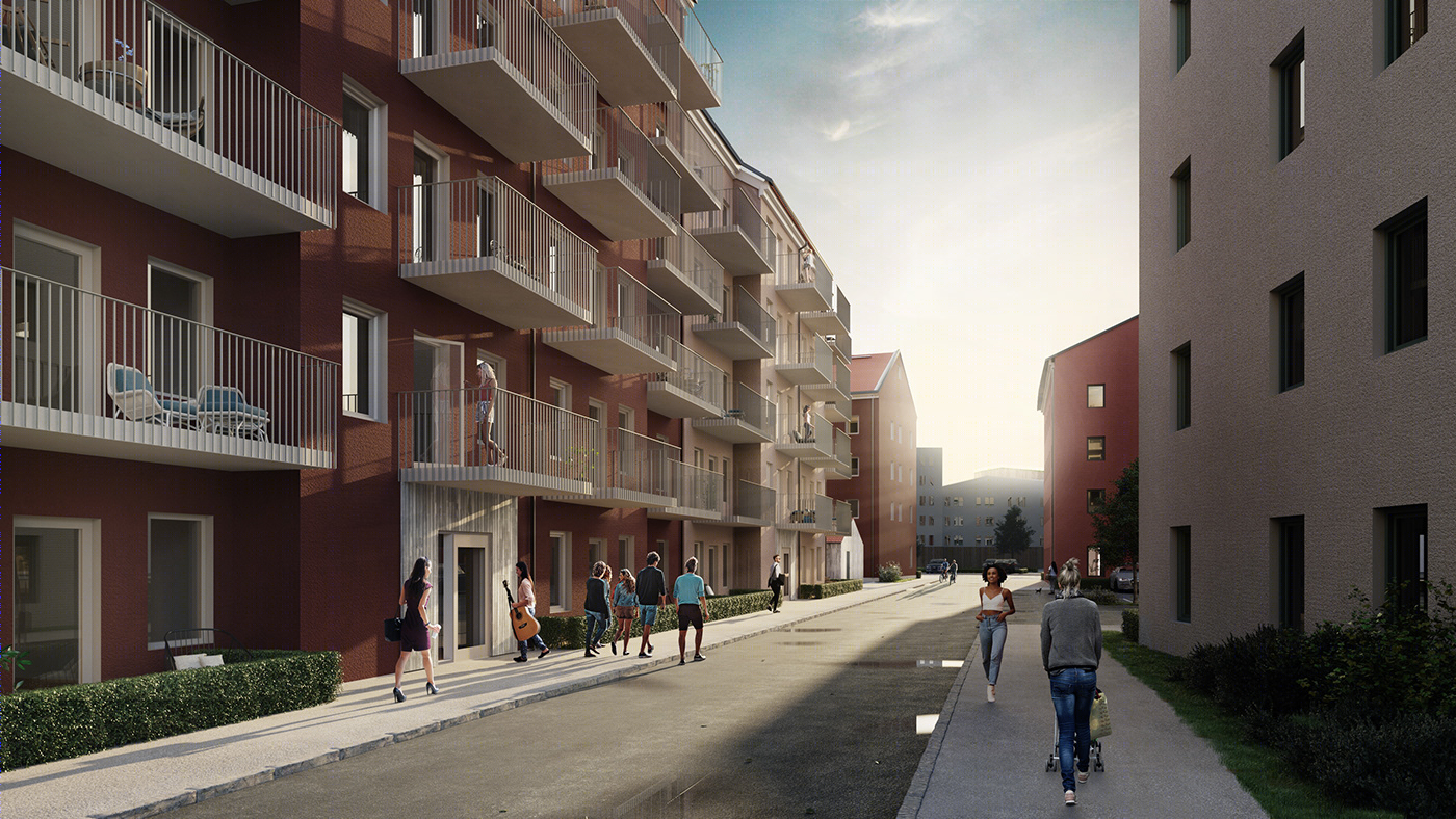 Anastasiya Gushchina丨公寓建筑丨Kv. Fruängen-5