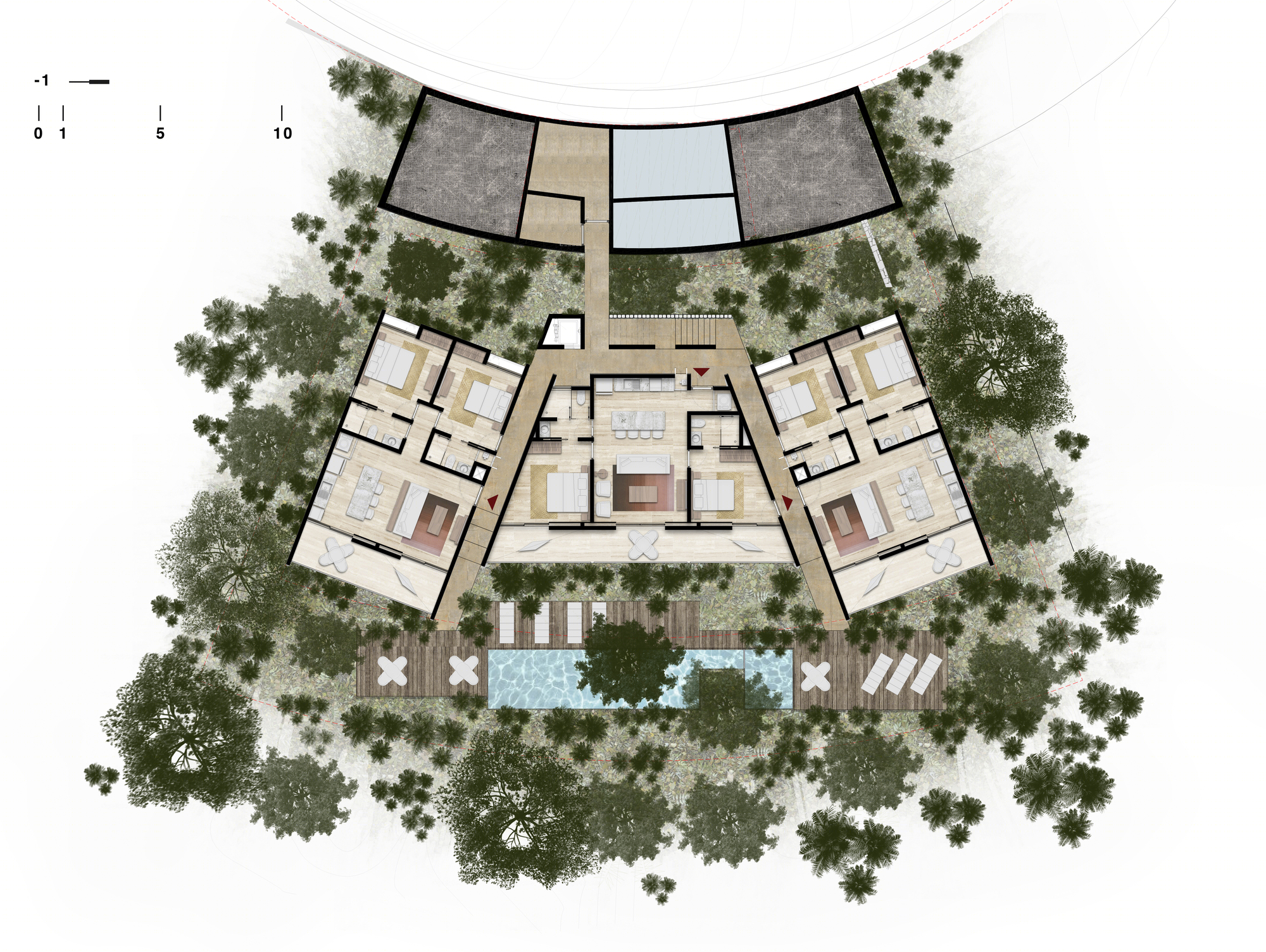 碎片化建筑的生态和谐 · Kokonut 公寓建筑-33