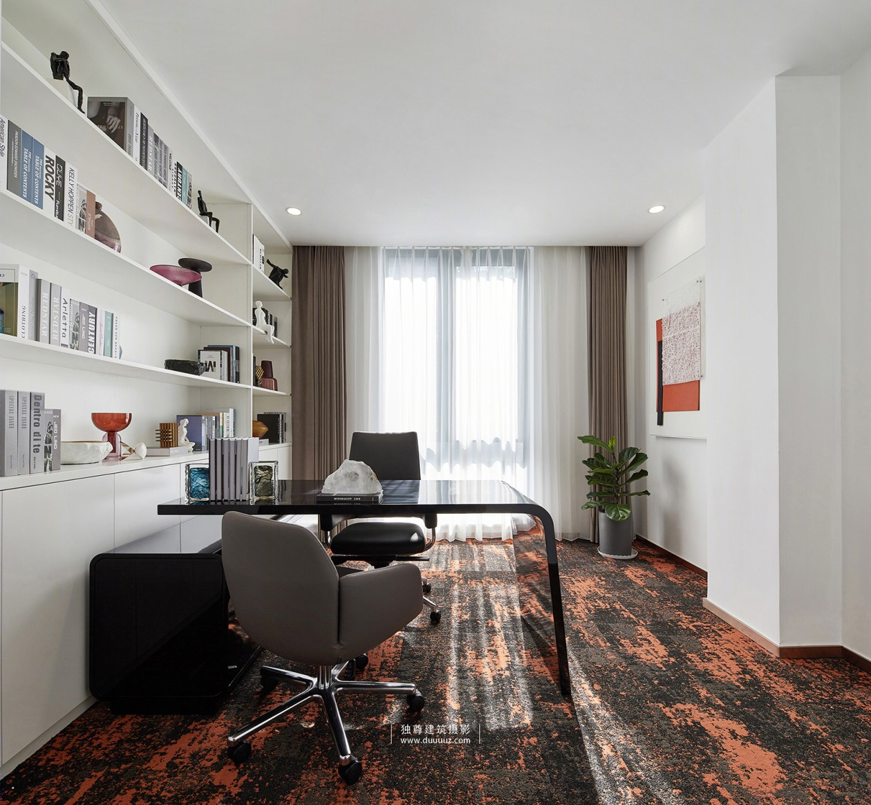 独尊建筑摄影：济南国泰& 财智广场 | 企业孵化器样板间-9