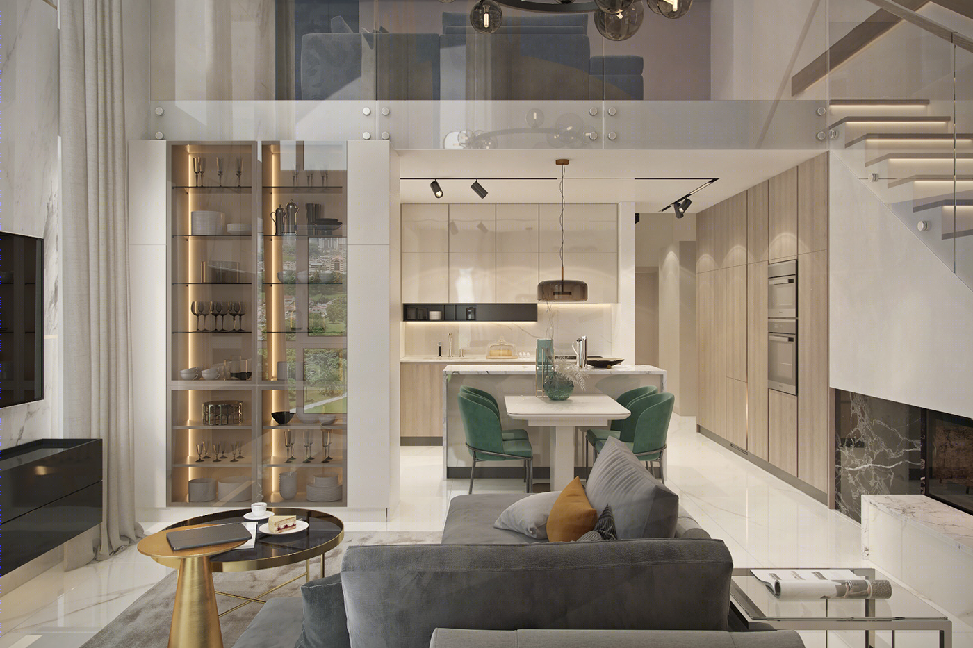 Anastasiya Gushchina丨别墅丨Apartment_80/Spectrum/Rivne/2021-3