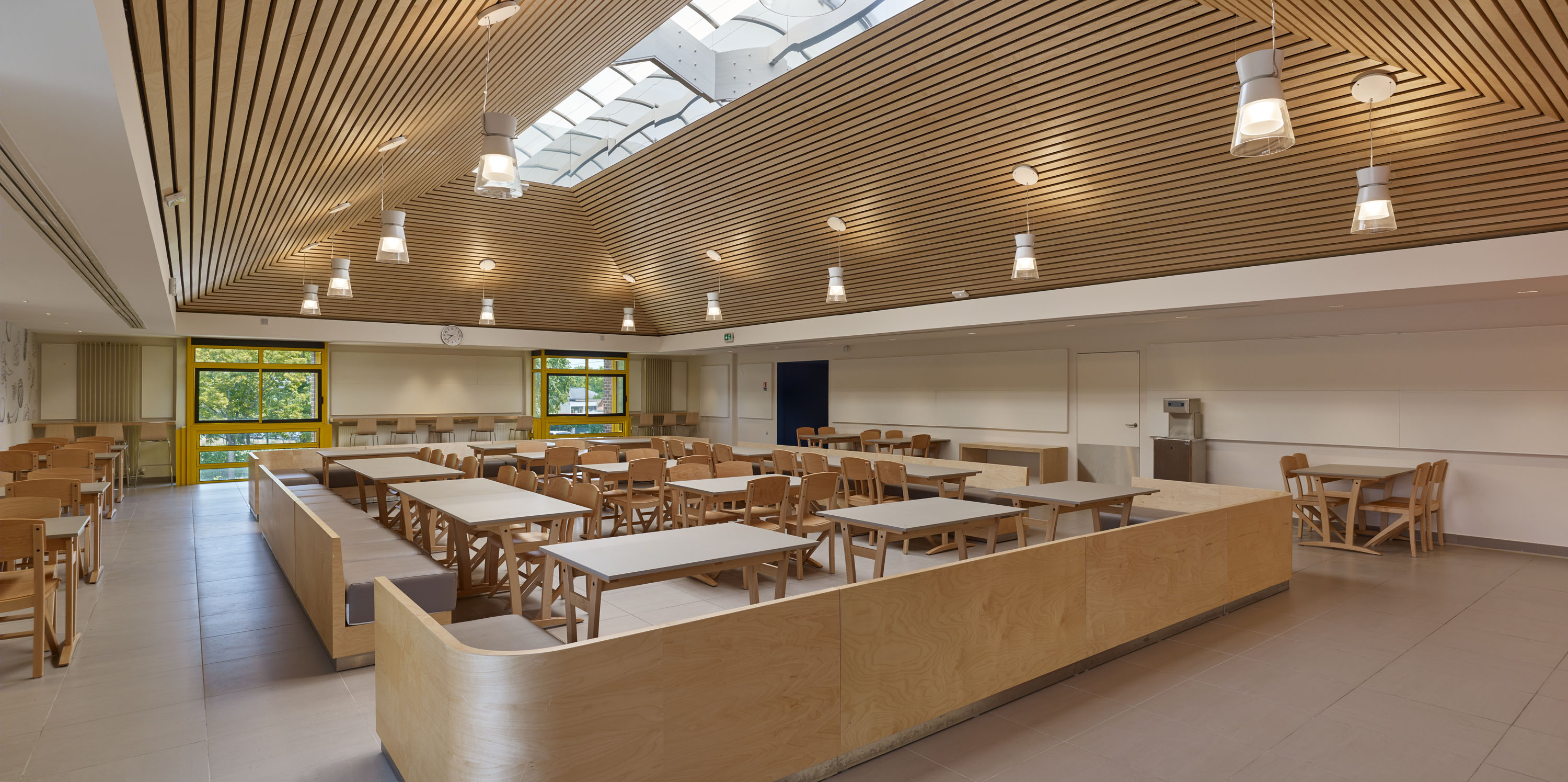 埃斯库菲耶高中餐厅 学校食堂-4