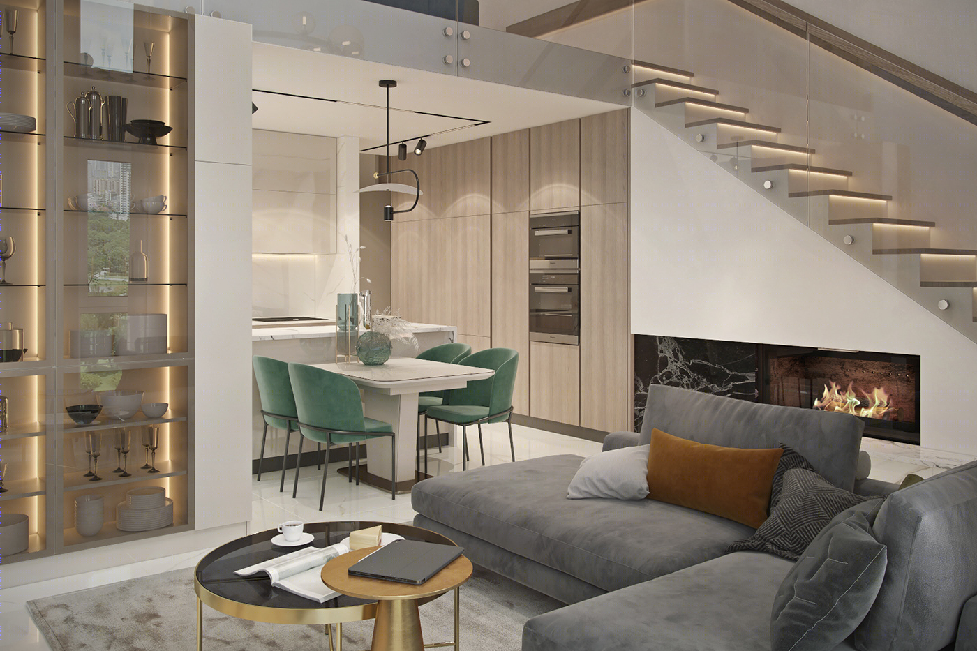 Anastasiya Gushchina丨别墅丨Apartment_80/Spectrum/Rivne/2021-4