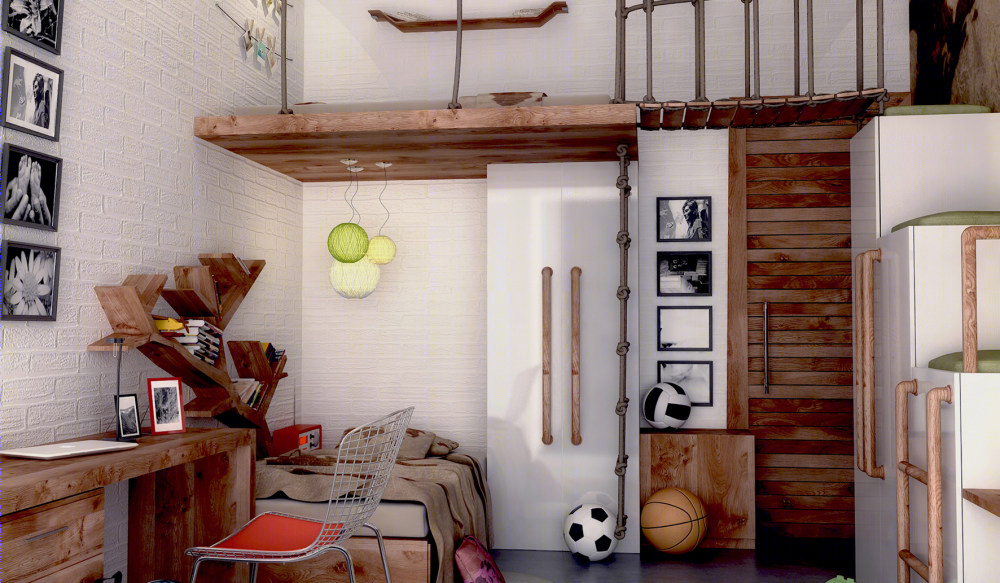 黄 submarine 工作室的别墅空间设计-8