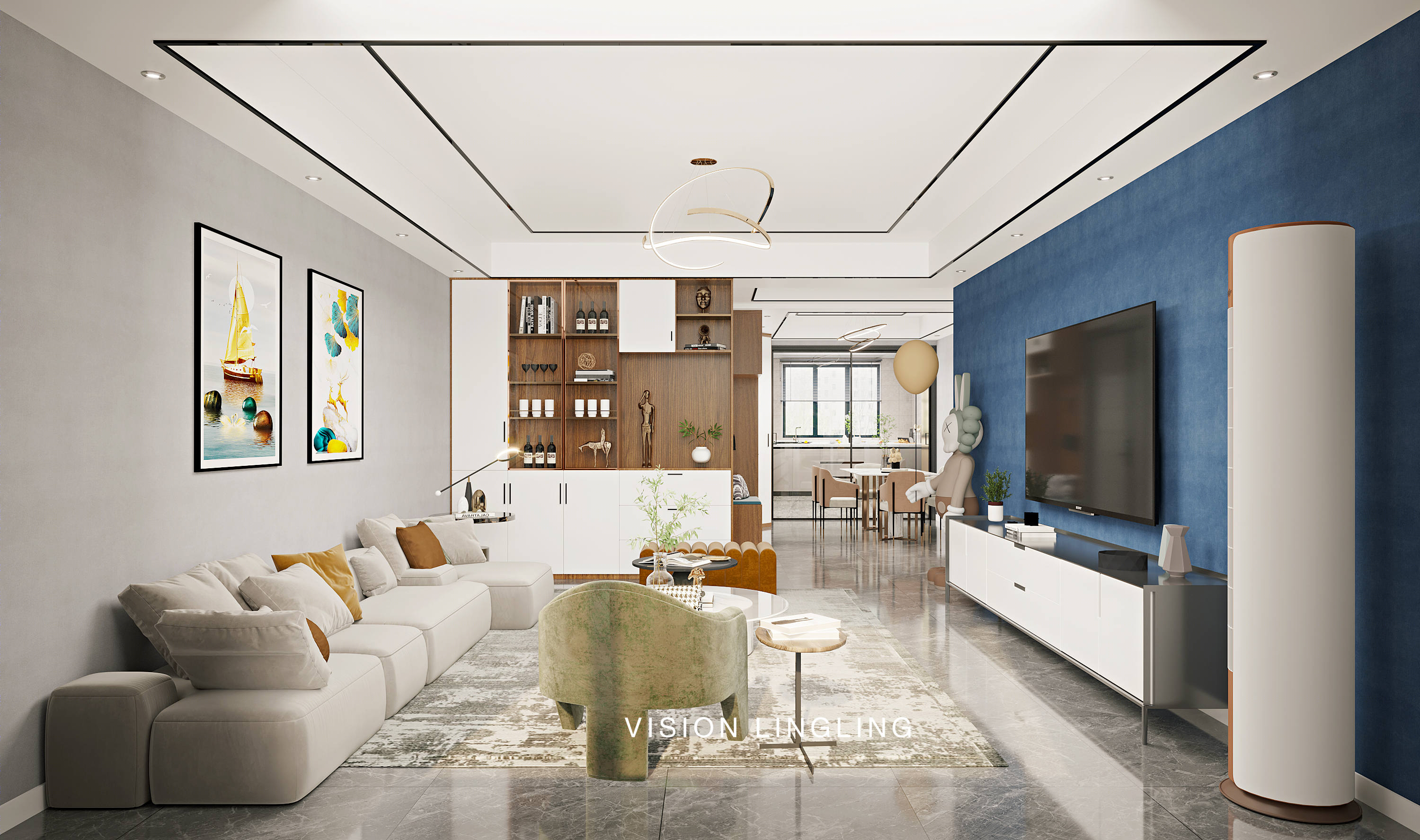 极简公寓设计-7