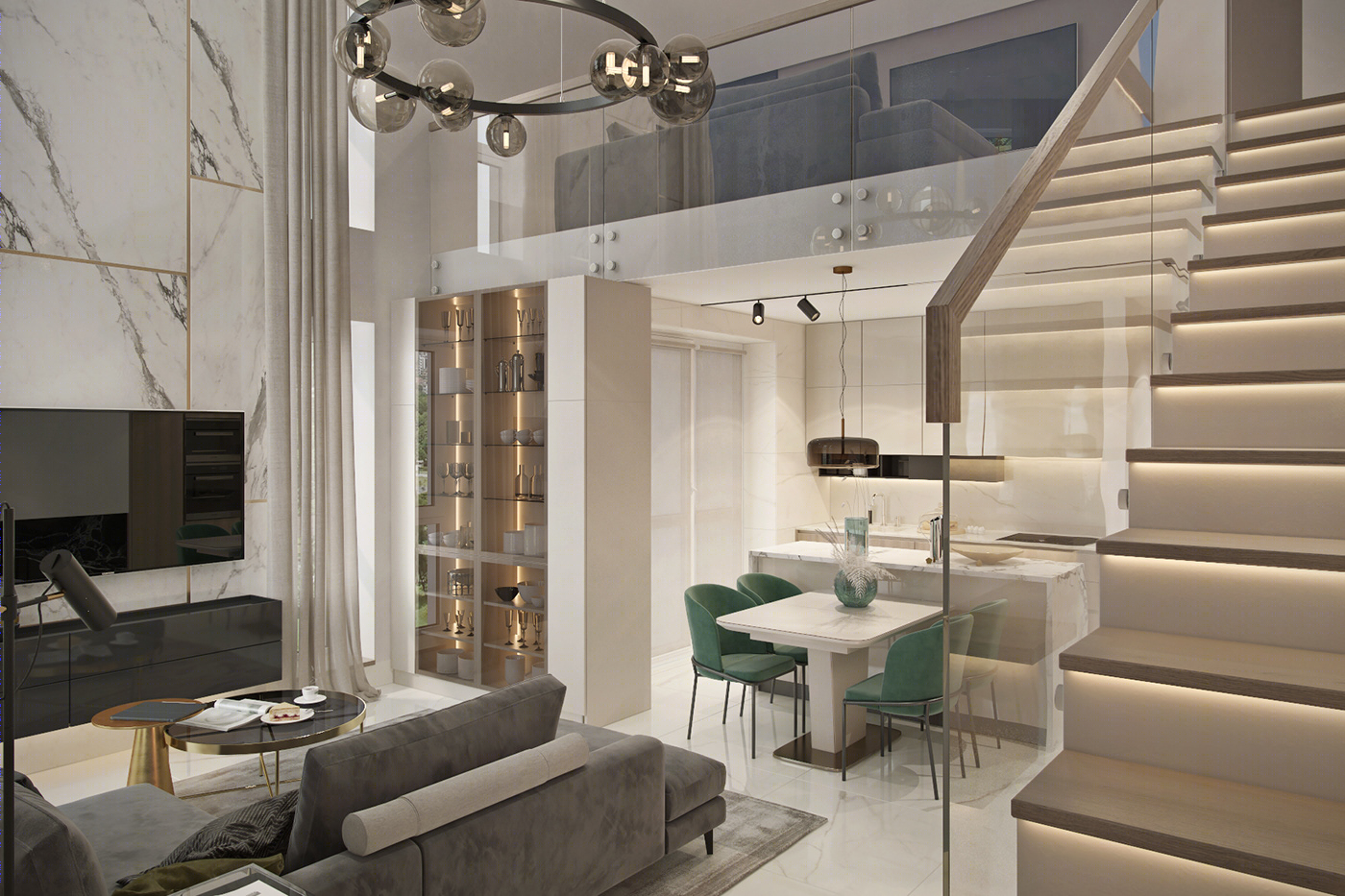 Anastasiya Gushchina丨别墅丨Apartment_80/Spectrum/Rivne/2021-5