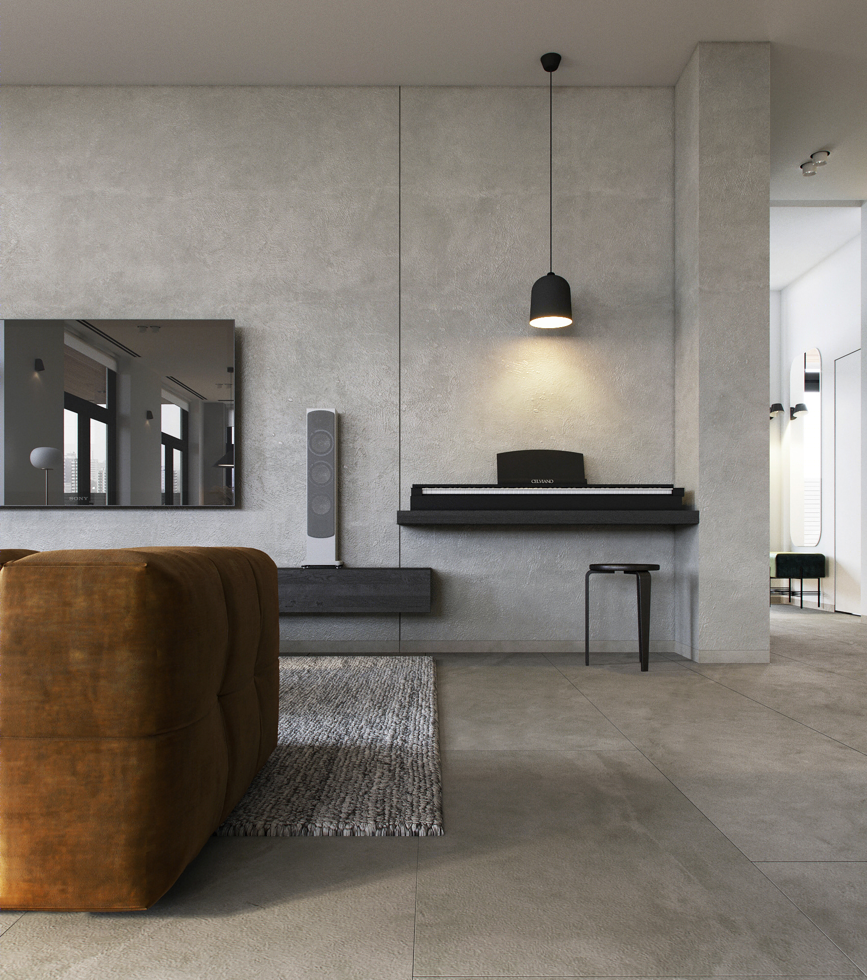 现代简约平层设计-5