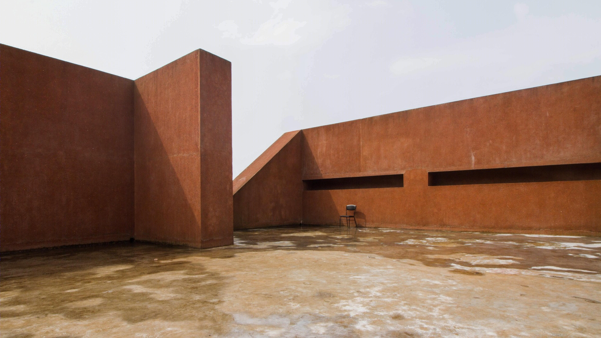 孟加拉国达卡国际大学行政大楼-1