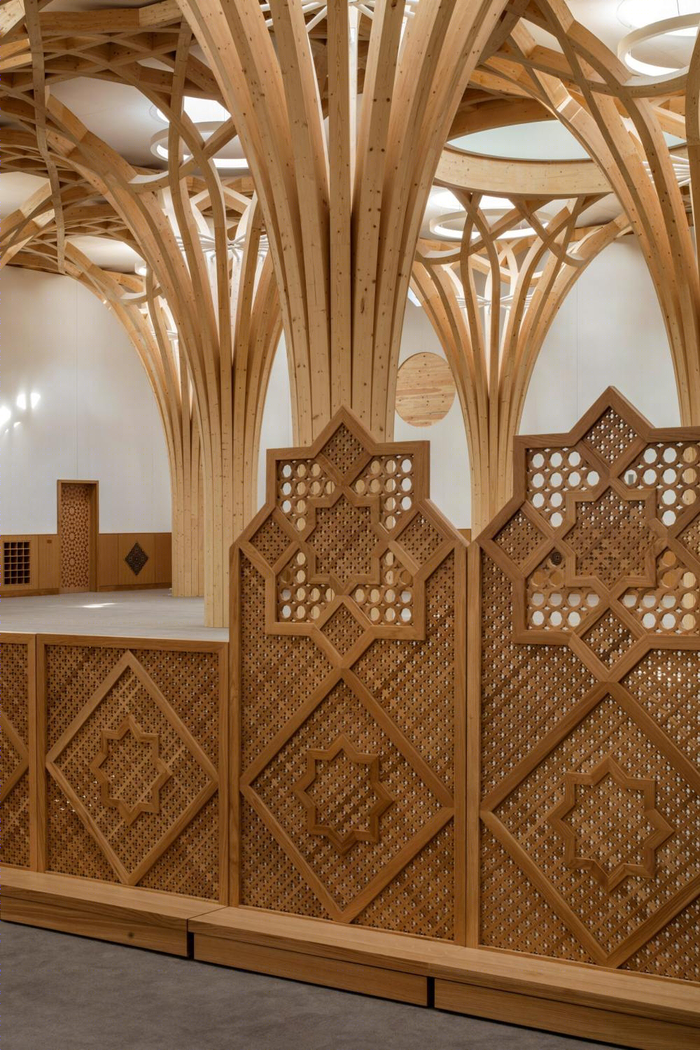剑桥清真寺丨英国剑桥丨Marks Barfield Architects-11