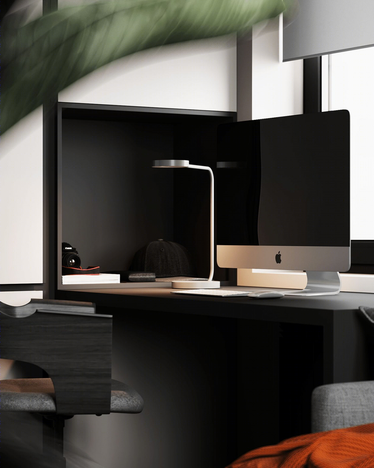 高级黑+橙色 鲜活又沉稳-12