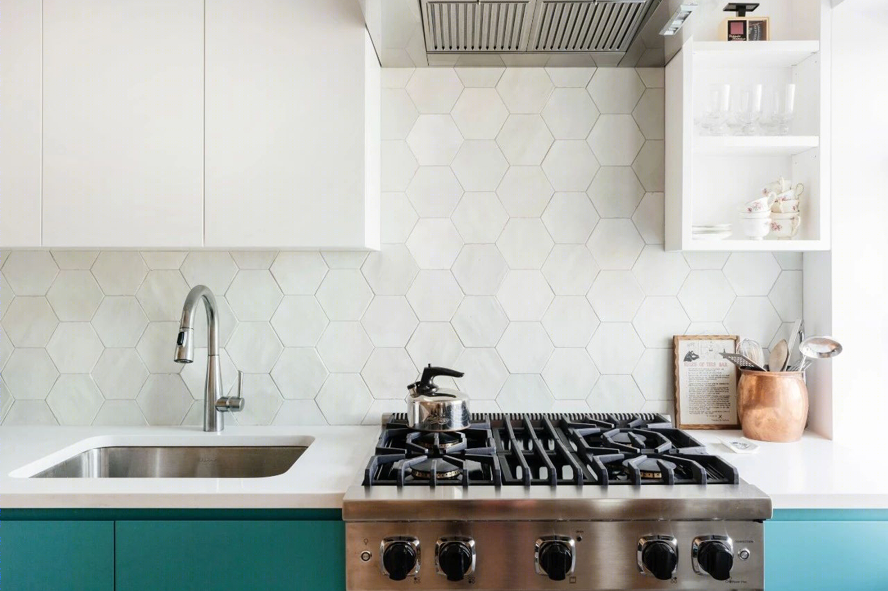 蓝色魅力 · 河边大道 92 平米公寓的现代复古设计丨Format Architecture Office-13