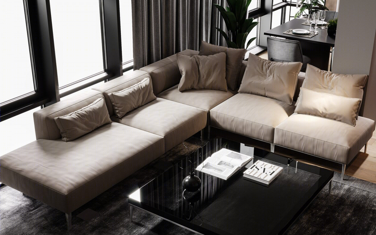 67㎡小空间公寓设计 超精致！-3